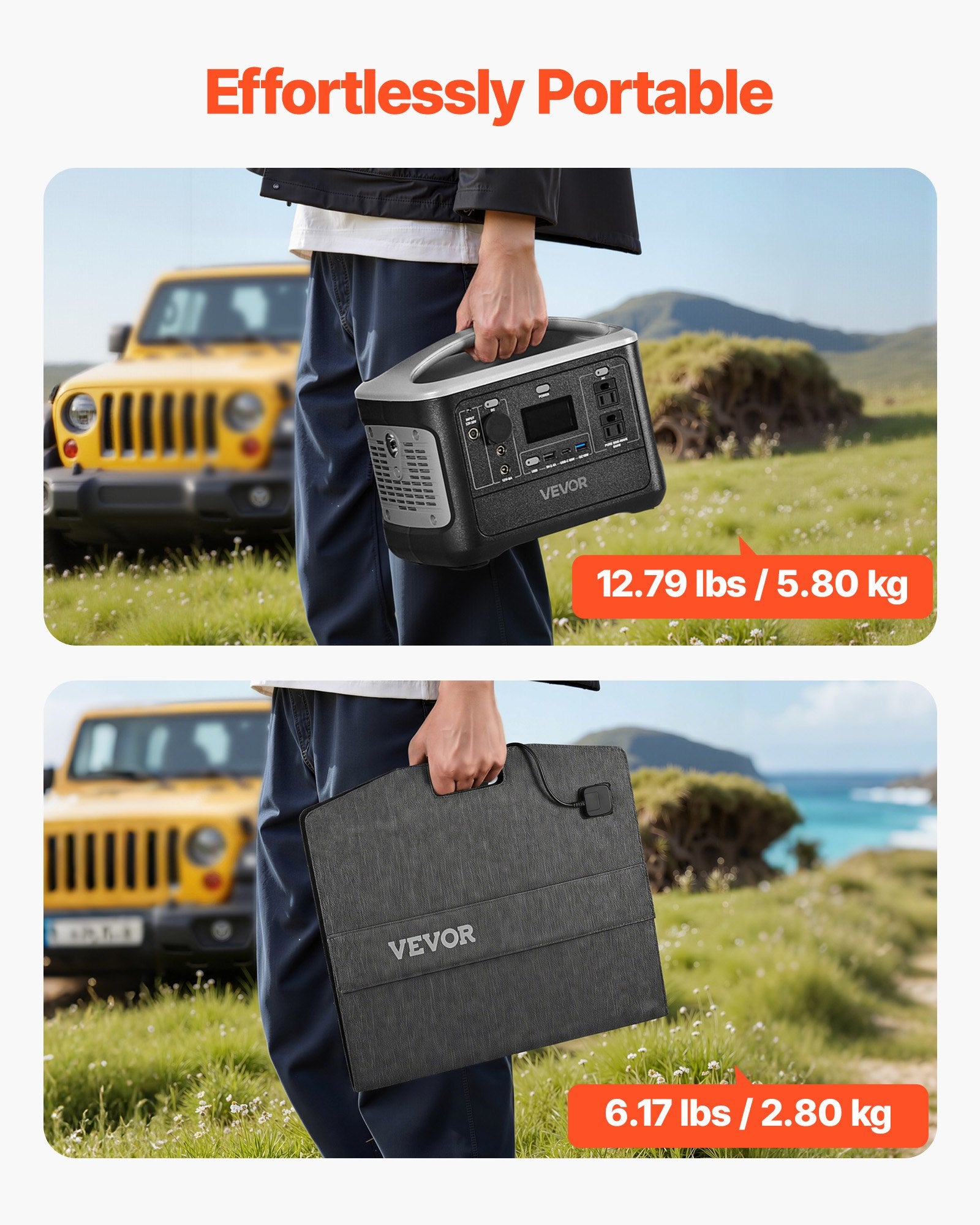 VoltCore Helios 60W Foldable Solar Panel | 16BB N-Type, 24% Efficiency