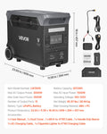 VoltCore 3000 Elite Portable Power Station | 3,000W, 3,072Wh