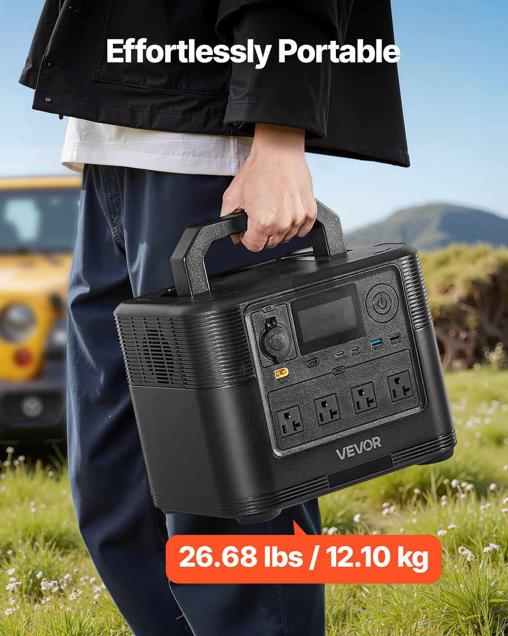 VoltCore 1800 Portable Power Station | 1,800W, 1,008Wh