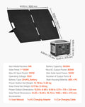 VoltCore Helios 60W Foldable Solar Panel | 16BB N-Type, 24% Efficiency