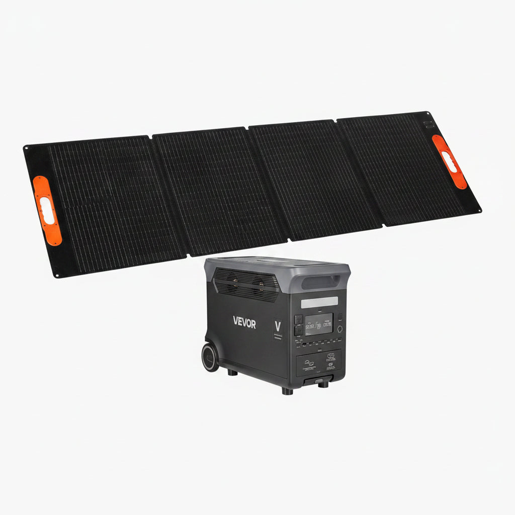 VoltCore 3000 Solar Kit | 3,000W, 3,072Wh + 2x 200W Panels