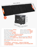VoltCore 3000 Solar Kit | 3,000W, 3,072Wh + 2x 200W Panels